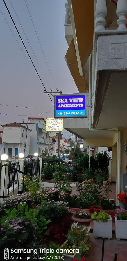 לפטוקריה Sea View Apartments Aphrodite מראה חיצוני תמונה